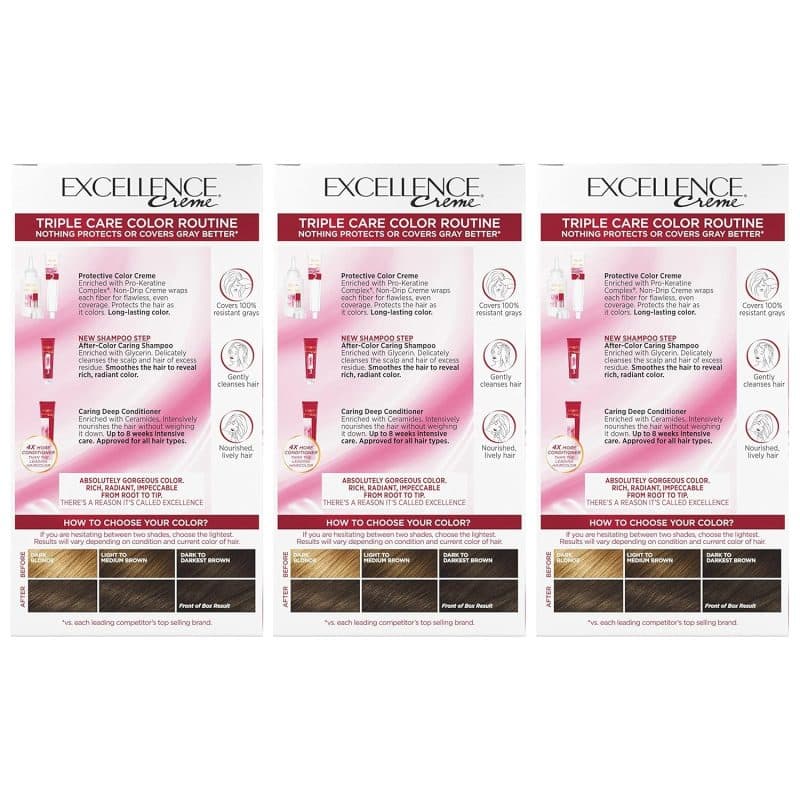 L'Oreal Paris Excellence Creme Permanent Hair Color - Image 90