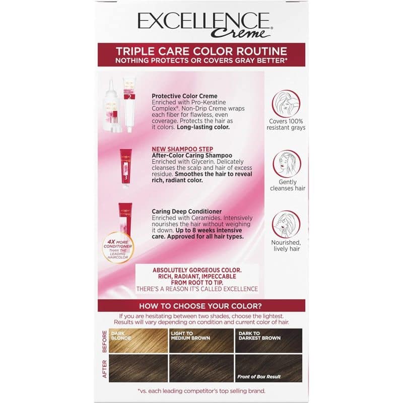 L'Oreal Paris Excellence Creme Permanent Hair Color - Image 98