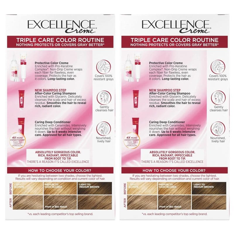 L'Oreal Paris Excellence Creme Permanent Hair Color - Image 129