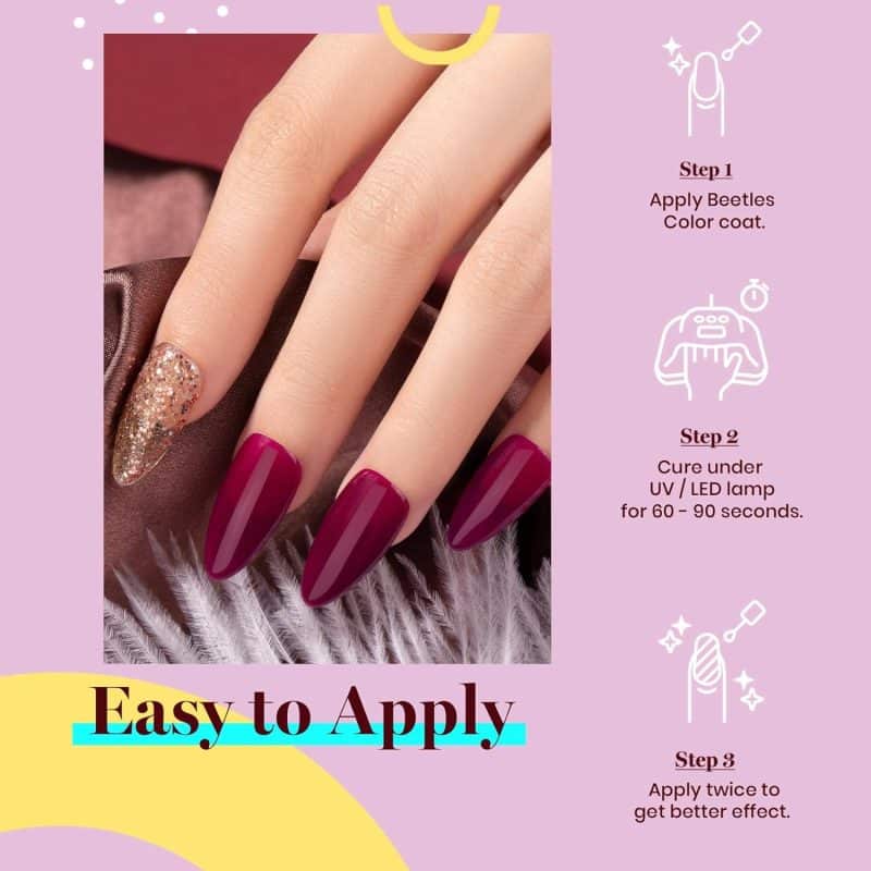 Beetles Gel Nail Polish - Image 793