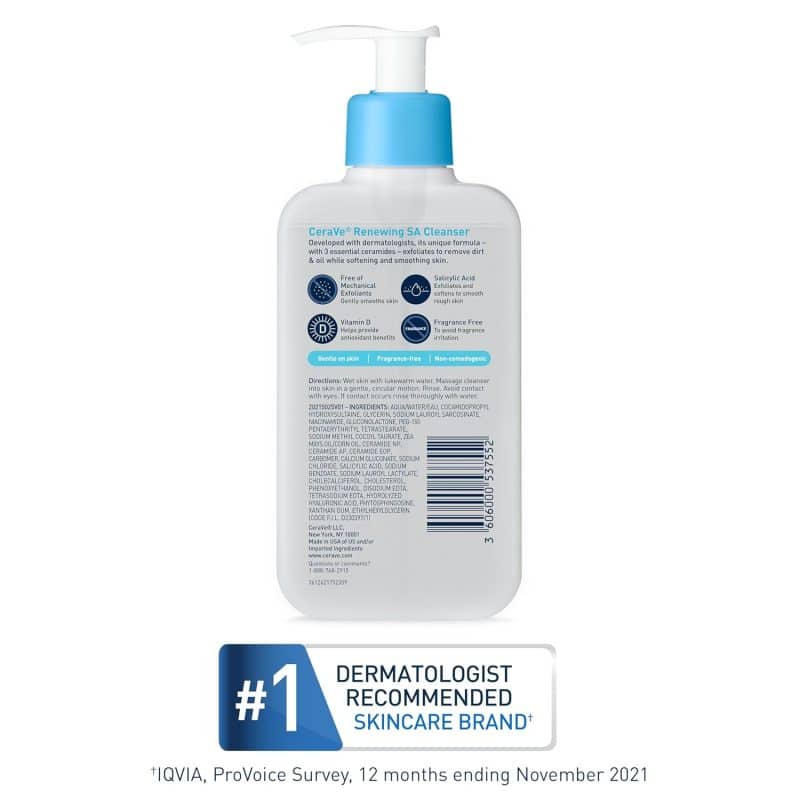 CeraVe Renewing Salicylic Acid Cleanser - Image 7