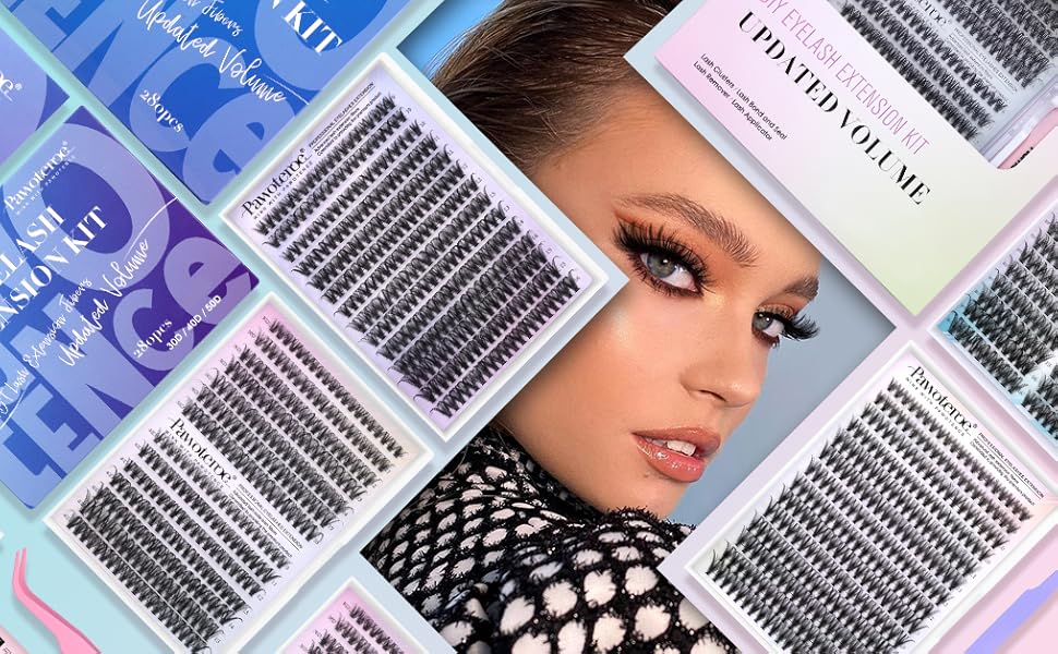 lash clusters lashes