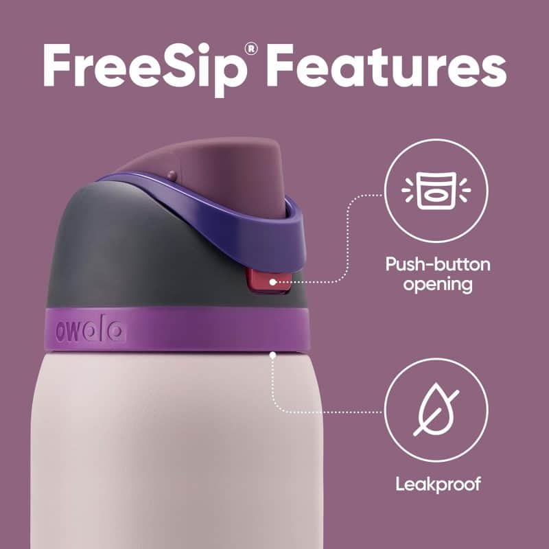 Owala FreeSip Insulated Stainless Steel Water Bottle - Image 25