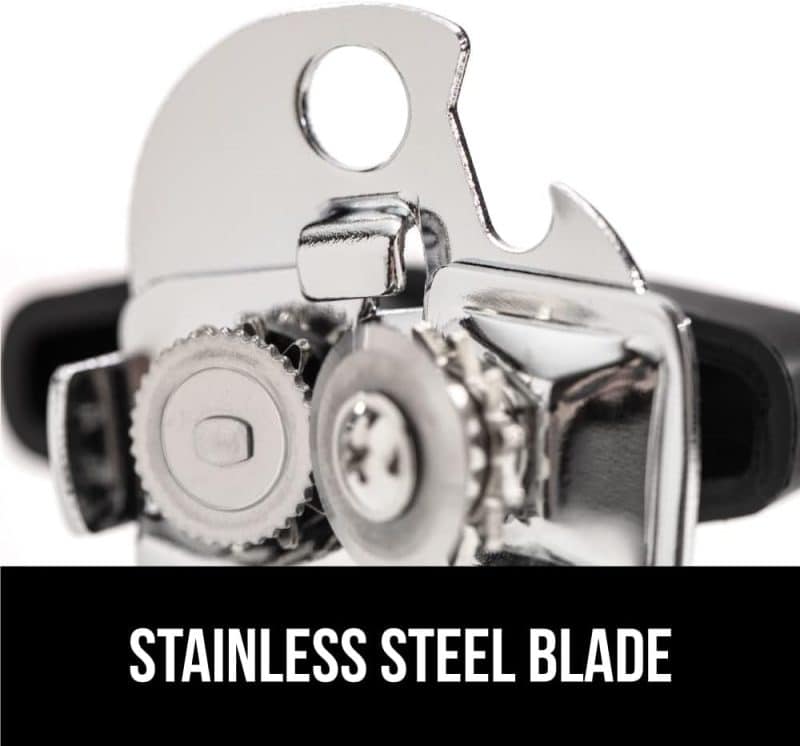 GORILLA GRIP Heavy Duty Stainless Steel Can Opener and Bottle Opener - Image 3