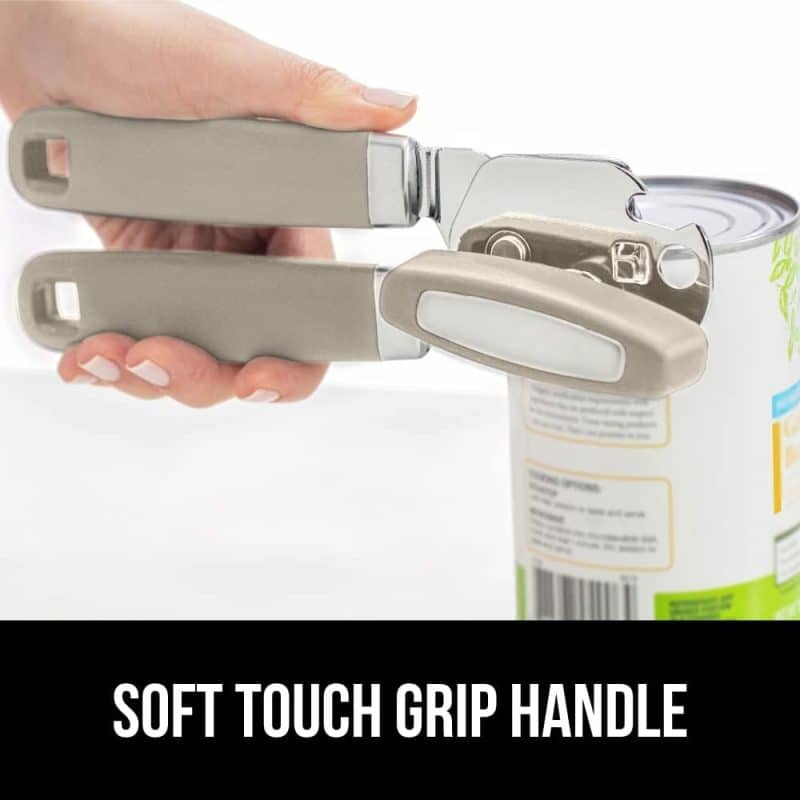 GORILLA GRIP Heavy Duty Stainless Steel Can Opener and Bottle Opener - Image 86
