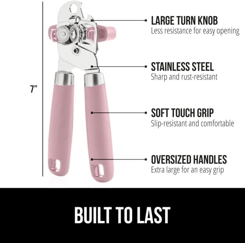 GORILLA GRIP Heavy Duty Stainless Steel Can Opener and Bottle Opener - Image 101
