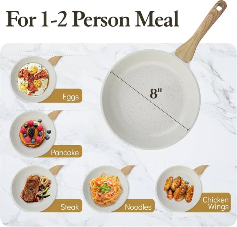 SENSARTE Nonstick Frying Pan/Skillet - Image 19