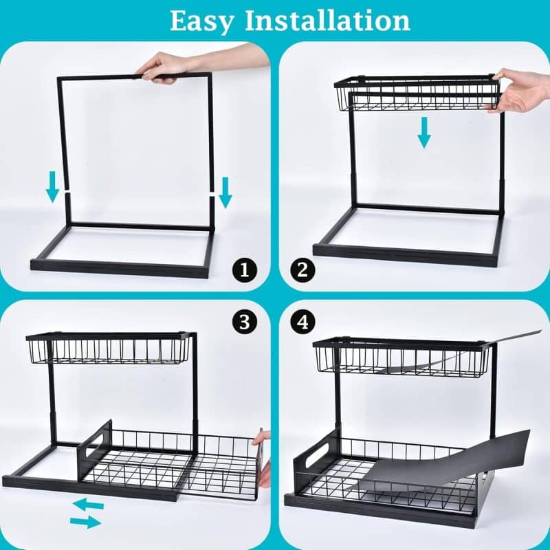 REALINN Under Sink Organizer and Storage - Image 7