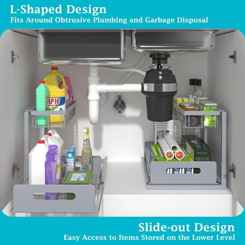 REALINN Under Sink Organizer and Storage - Image 16