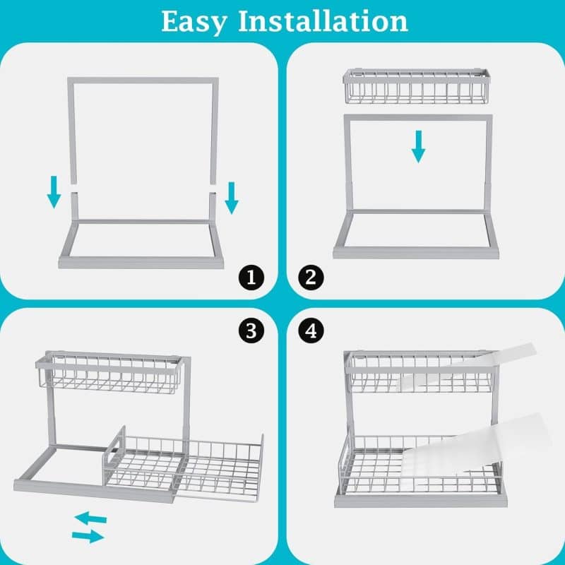 REALINN Under Sink Organizer and Storage - Image 20