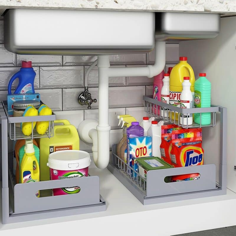 REALINN Under Sink Organizer and Storage - Image 23