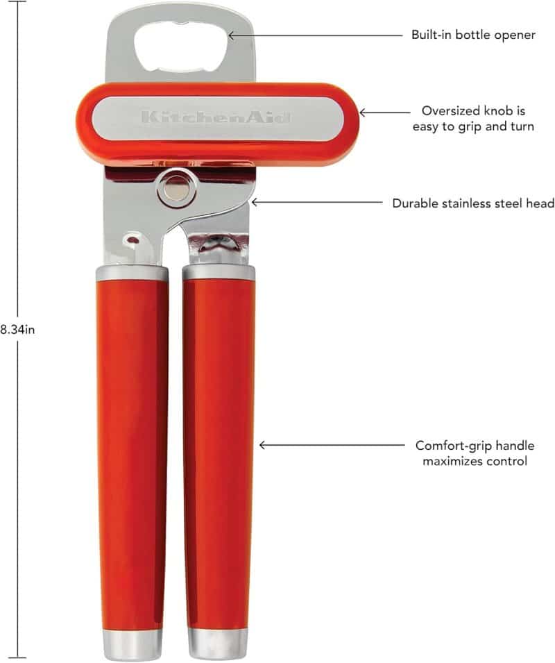 KitchenAid Classic Multifunction Can Opener and Bottle Opener - Image 18
