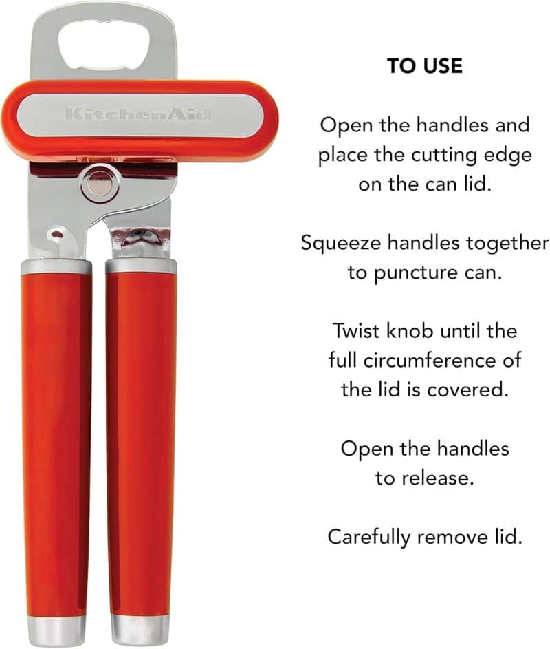 KitchenAid Classic Multifunction Can Opener and Bottle Opener - Image 23