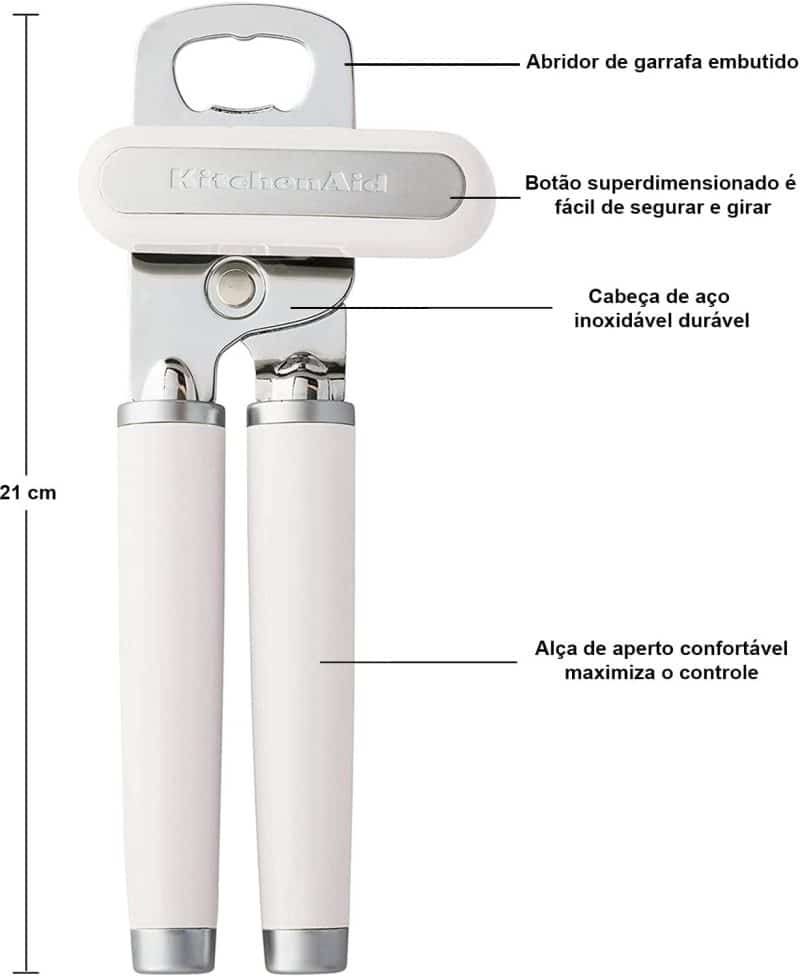KitchenAid Classic Multifunction Can Opener and Bottle Opener - Image 57