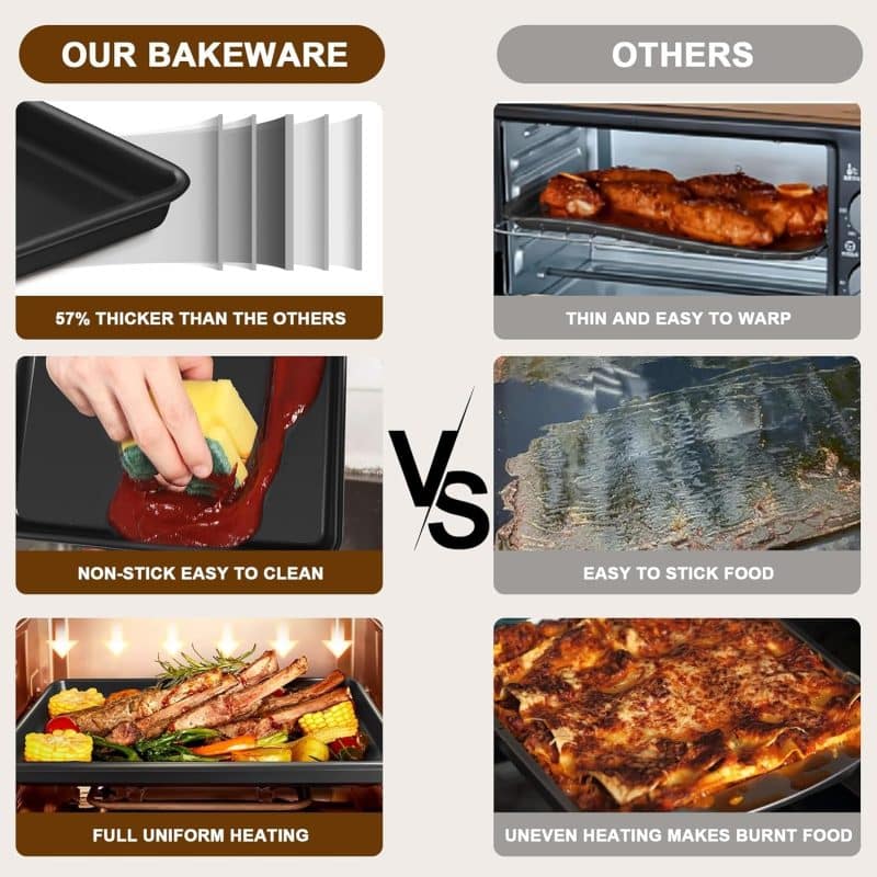 Deedro Baking Sheet Pan Set of 3 - Image 11