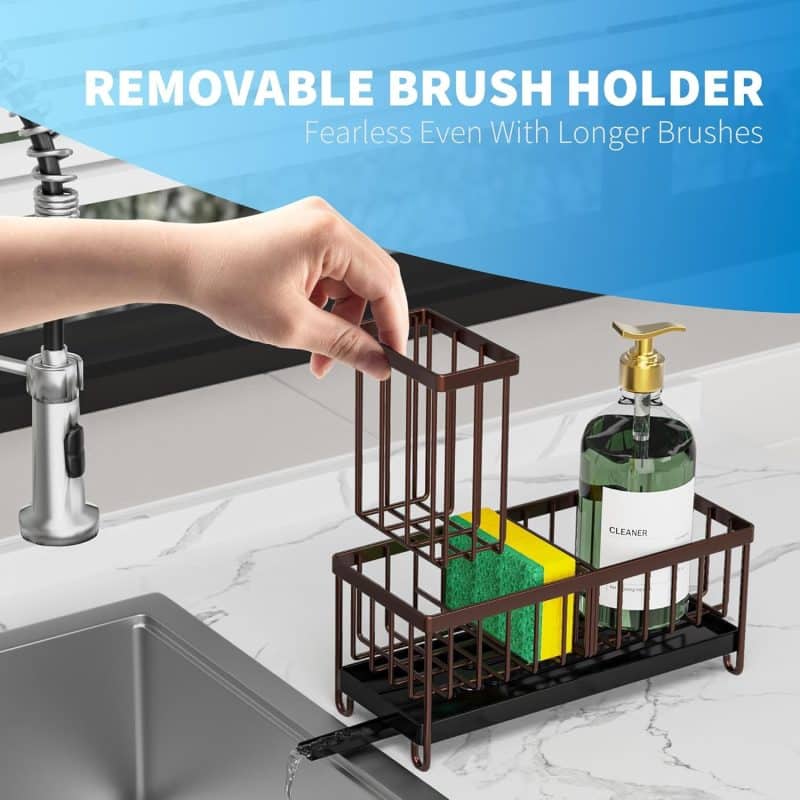 Cisily Sponge Holder for Kitchen Sink - Image 4