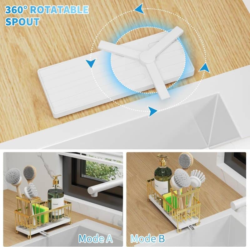 Cisily Sponge Holder for Kitchen Sink - Image 8