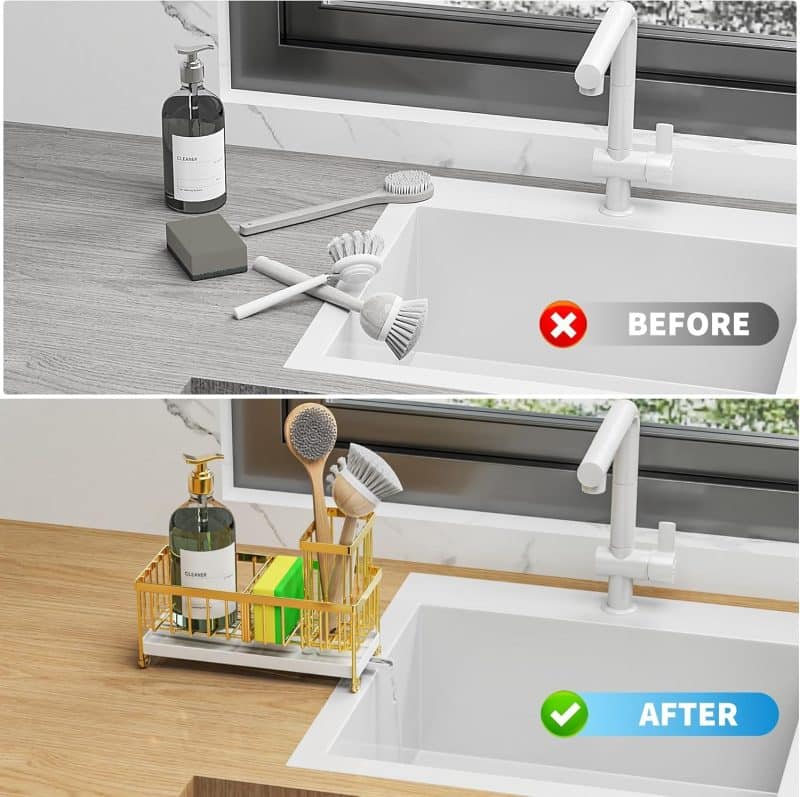 Cisily Sponge Holder for Kitchen Sink - Image 12