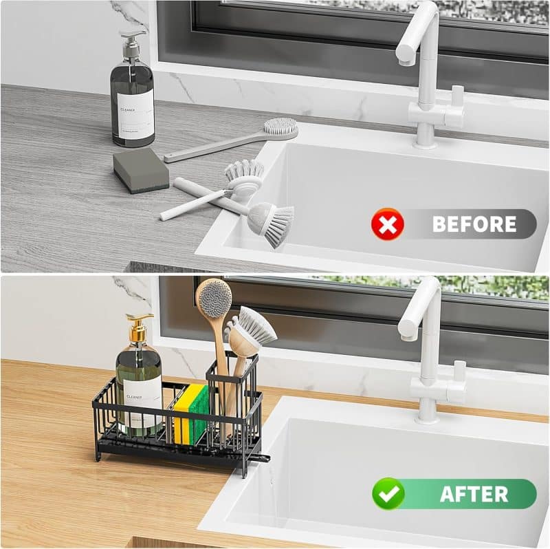 Cisily Sponge Holder for Kitchen Sink - Image 29