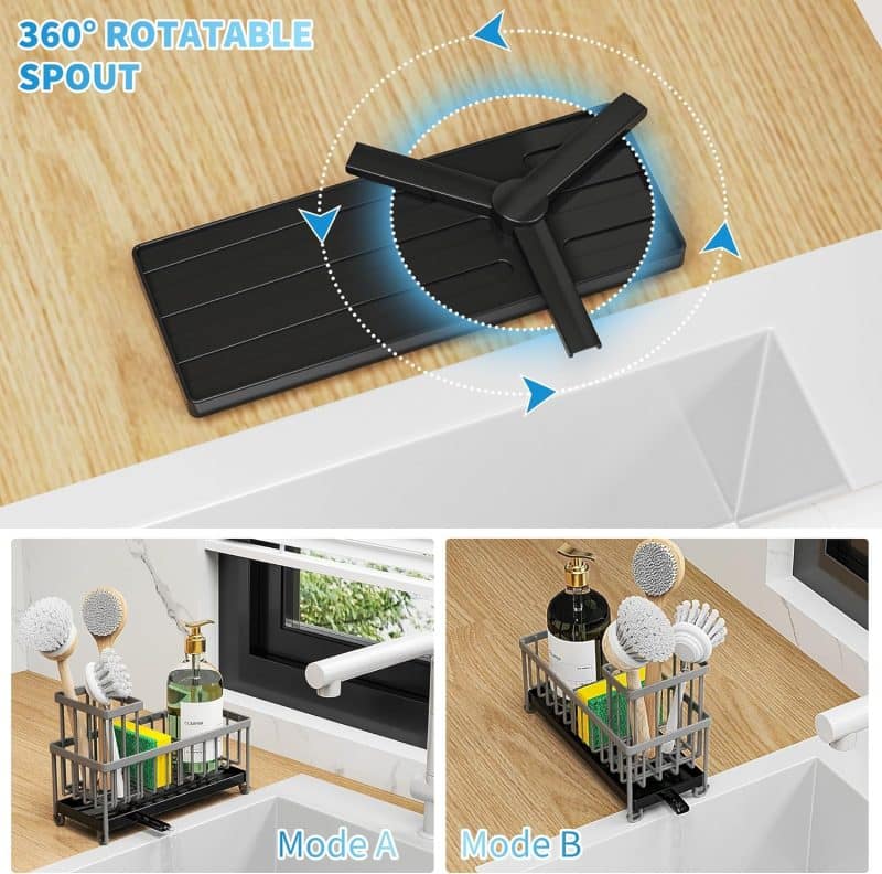 Cisily Sponge Holder for Kitchen Sink - Image 31