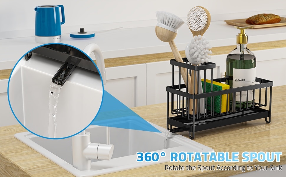 Rotatable drain