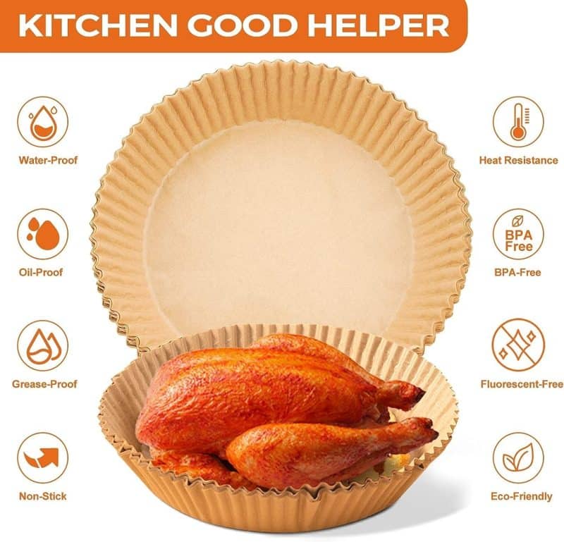 vailnd Air Fryer Disposable Paper Liners - Image 14