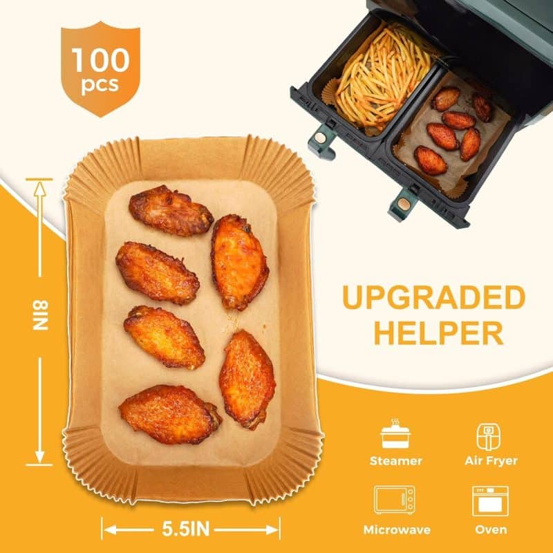 vailnd Air Fryer Disposable Paper Liners - Image 17