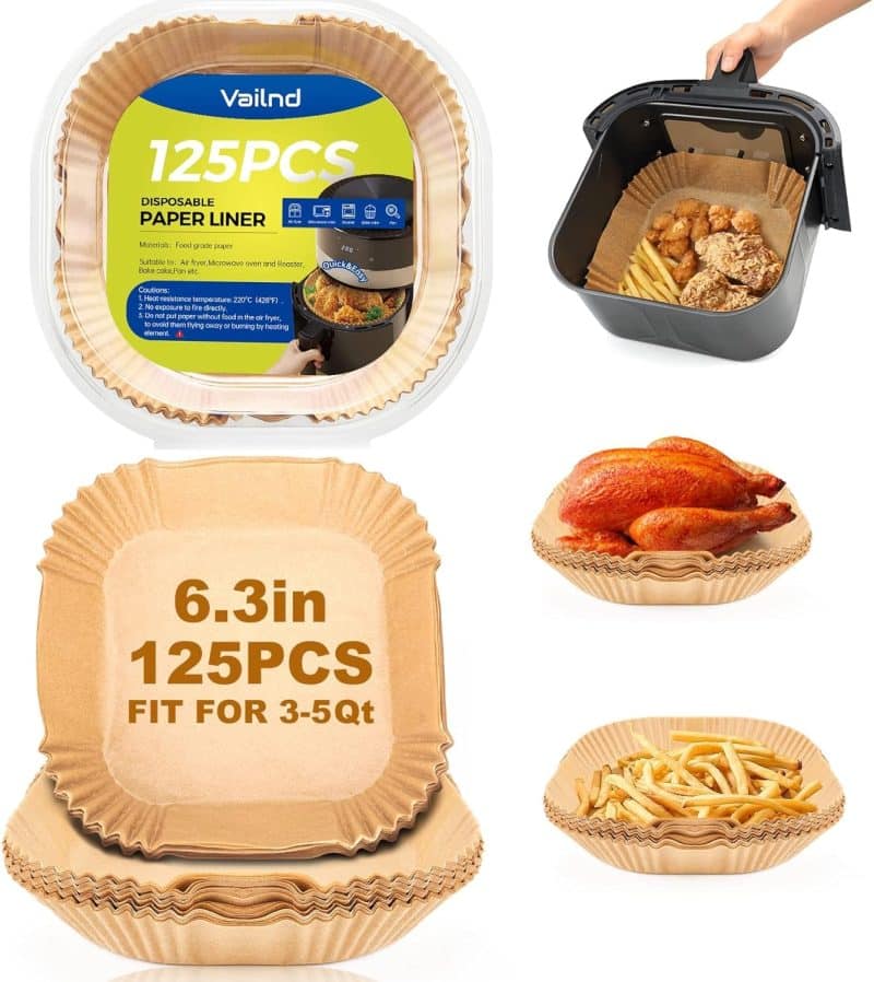 vailnd Air Fryer Disposable Paper Liners - Image 37