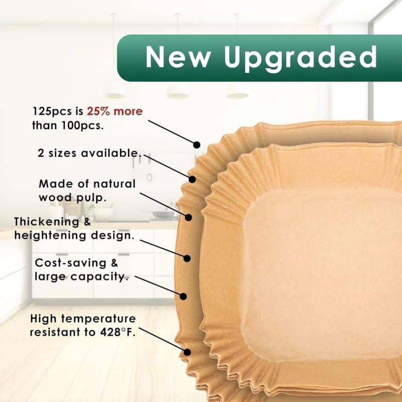 vailnd Air Fryer Disposable Paper Liners - Image 39