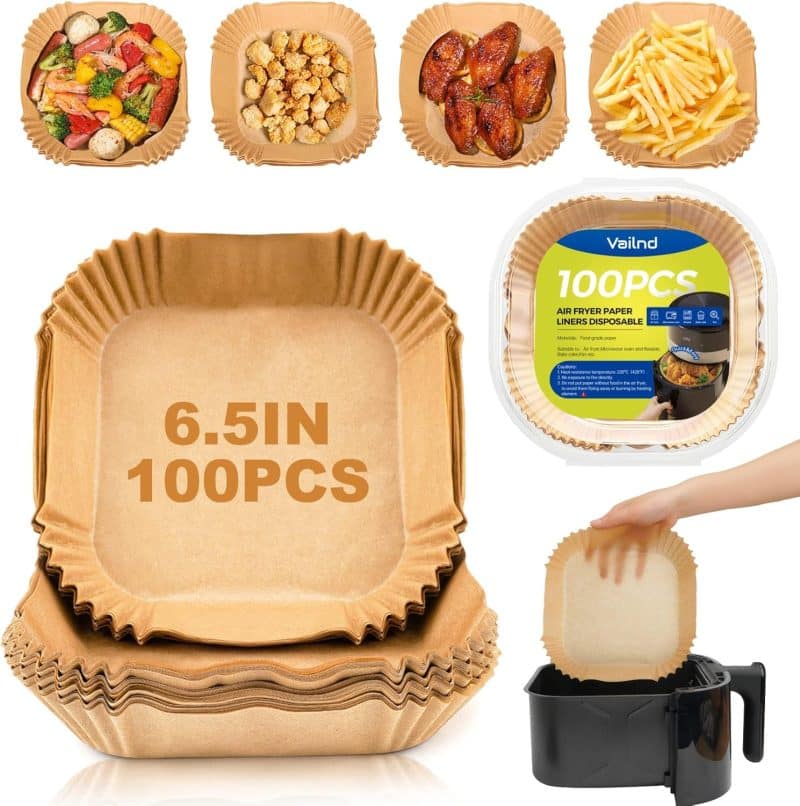 vailnd Air Fryer Disposable Paper Liners - Image 50