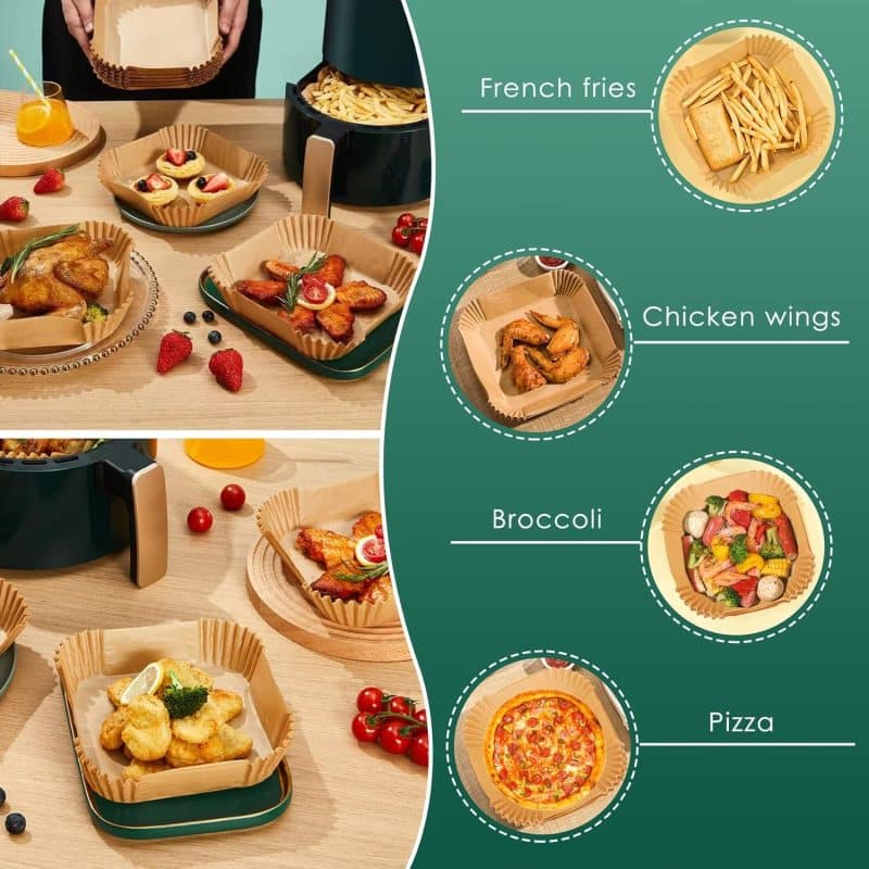 vailnd Air Fryer Disposable Paper Liners - Image 69