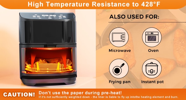 air fryer liners