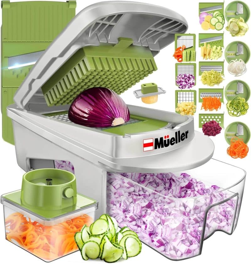 Mueller Pro-Series All-in-One Chopper, Slicer & Spiralizer - Image 16