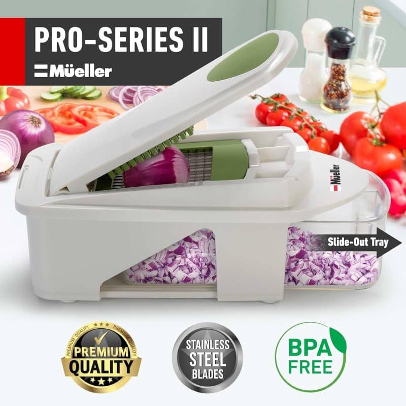 Mueller Pro-Series All-in-One Chopper, Slicer & Spiralizer - Image 17