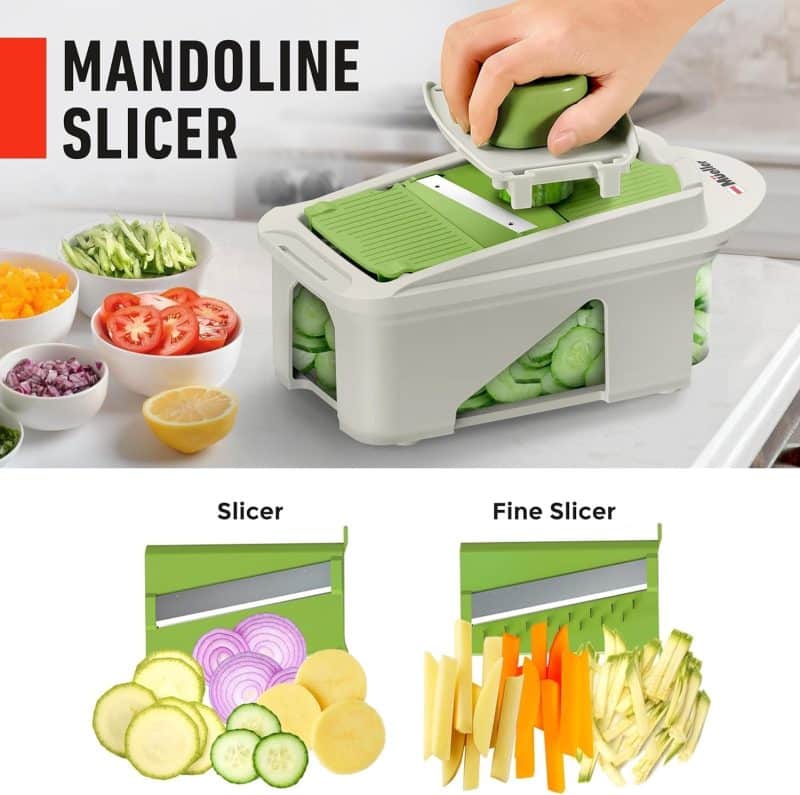 Mueller Pro-Series All-in-One Chopper, Slicer & Spiralizer - Image 22