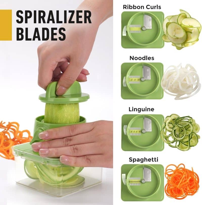 Mueller Pro-Series All-in-One Chopper, Slicer & Spiralizer - Image 23