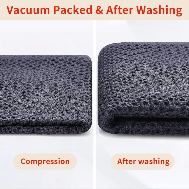 Homaxy 100% Cotton Waffle Weave Kitchen Dish Towels - Image 7