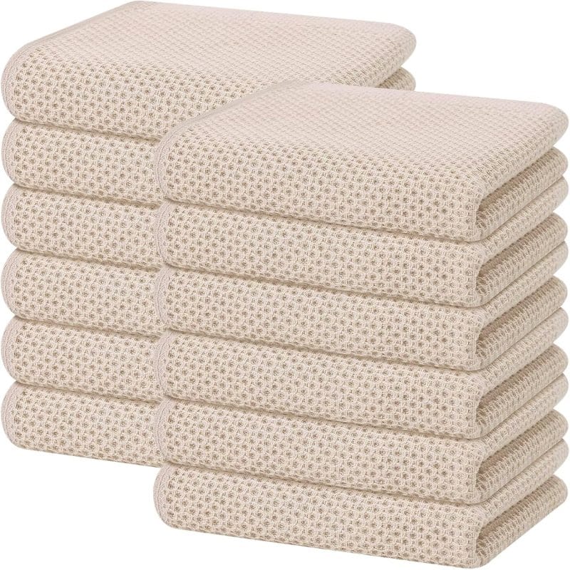 Homaxy 100% Cotton Waffle Weave Kitchen Dish Towels - Image 23