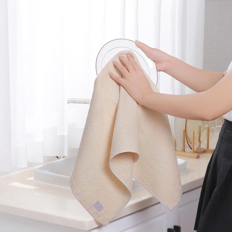 Homaxy 100% Cotton Waffle Weave Kitchen Dish Towels - Image 26