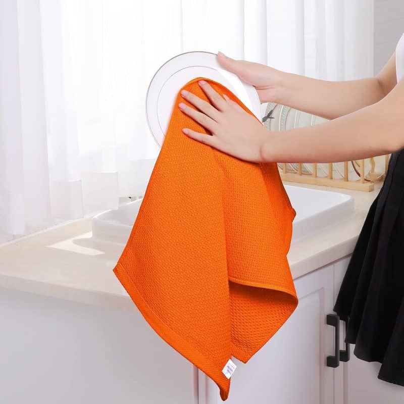 Homaxy 100% Cotton Waffle Weave Kitchen Dish Towels - Image 33