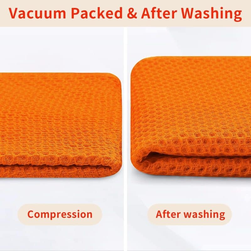Homaxy 100% Cotton Waffle Weave Kitchen Dish Towels - Image 36