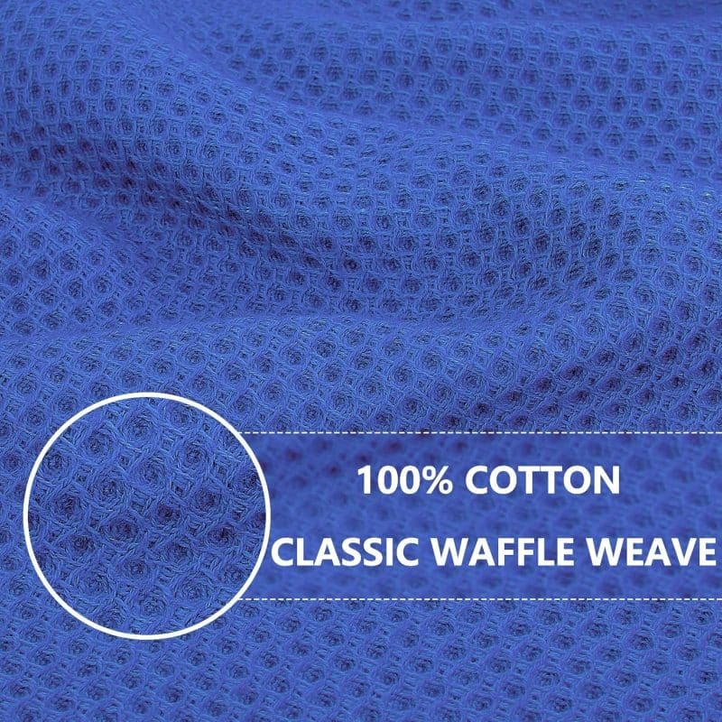 Homaxy 100% Cotton Waffle Weave Kitchen Dish Towels - Image 38