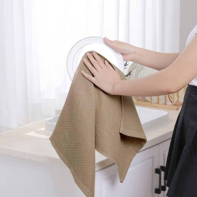 Homaxy 100% Cotton Waffle Weave Kitchen Dish Towels - Image 51