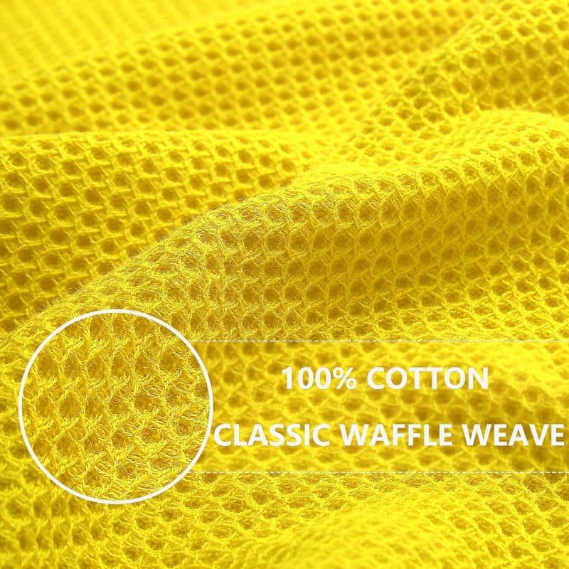 Homaxy 100% Cotton Waffle Weave Kitchen Dish Towels - Image 56