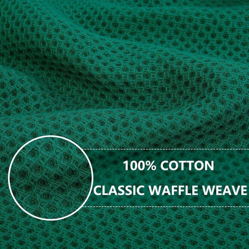 Homaxy 100% Cotton Waffle Weave Kitchen Dish Towels - Image 63