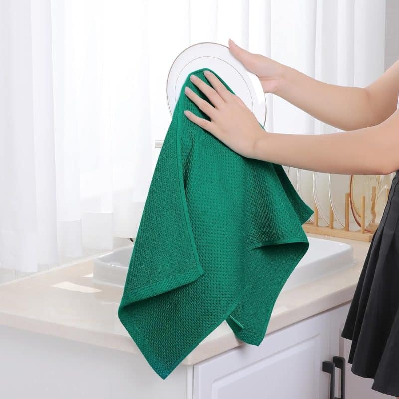 Homaxy 100% Cotton Waffle Weave Kitchen Dish Towels - Image 65