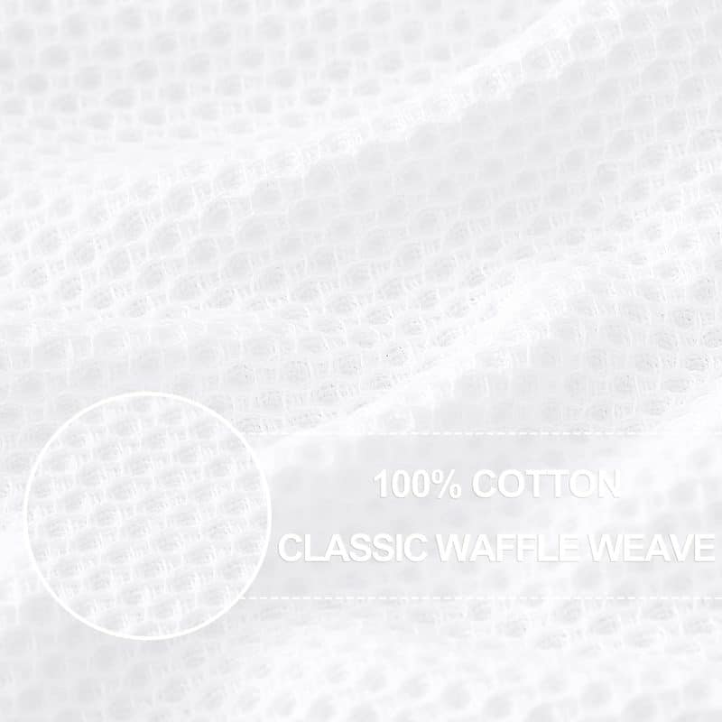 Homaxy 100% Cotton Waffle Weave Kitchen Dish Towels - Image 70