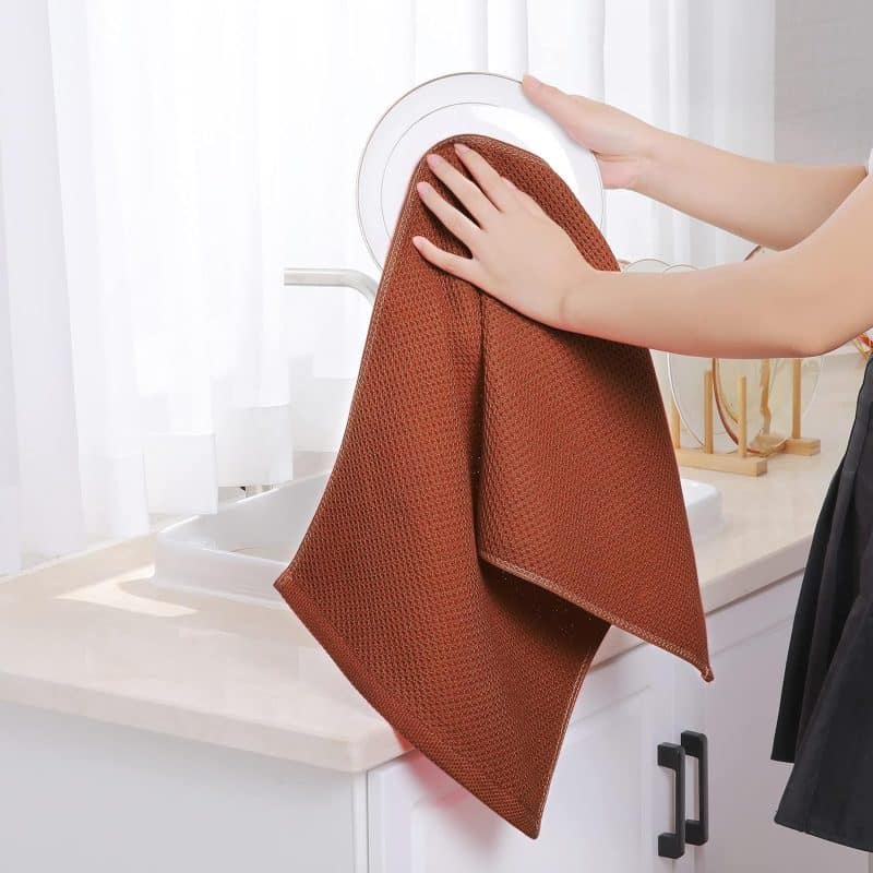Homaxy 100% Cotton Waffle Weave Kitchen Dish Towels - Image 79