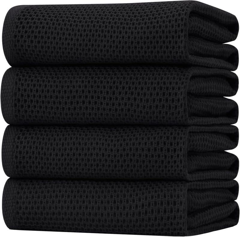 Homaxy 100% Cotton Waffle Weave Kitchen Dish Towels - Image 90