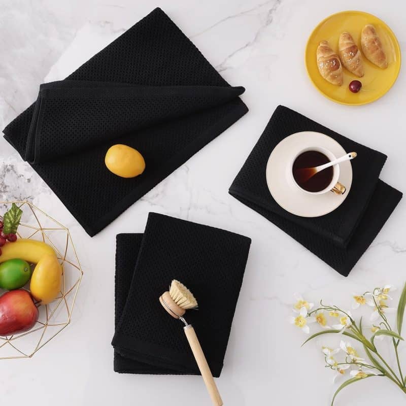 Homaxy 100% Cotton Waffle Weave Kitchen Dish Towels - Image 96